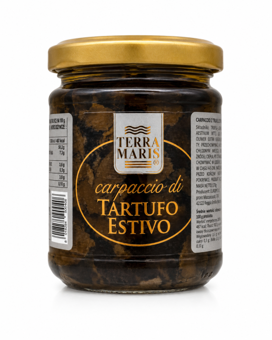 Carpaccio z trufli w oliwie 170 g Terra Maris