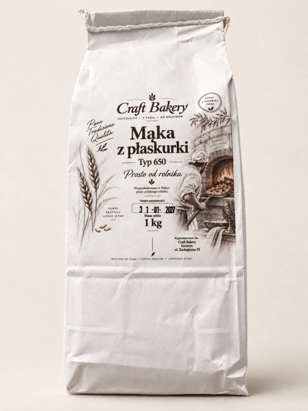 mąka z płaskurki, mąka ekologiczna, wartości odżywcze, zdrowa mąka, mąka do chleba, mąka do pizzy, mąka rzemieślnicza, płaskurka właściwości, bez chemii, naturalna mąka