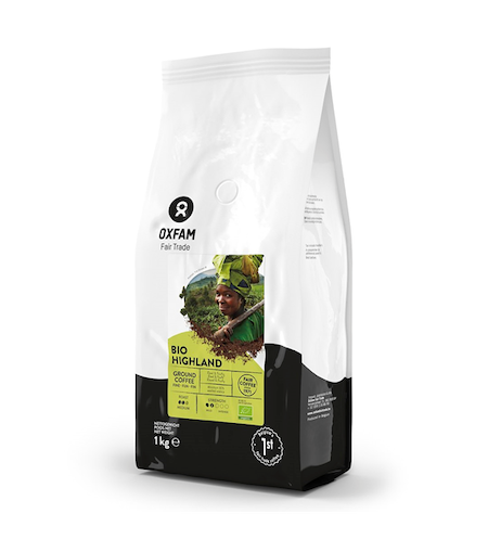 KAWA MIELONA ARABICA:ROBUSTA WYSOKOGÓRSKA FAIR TRADE BIO 1 kg - OXFAM